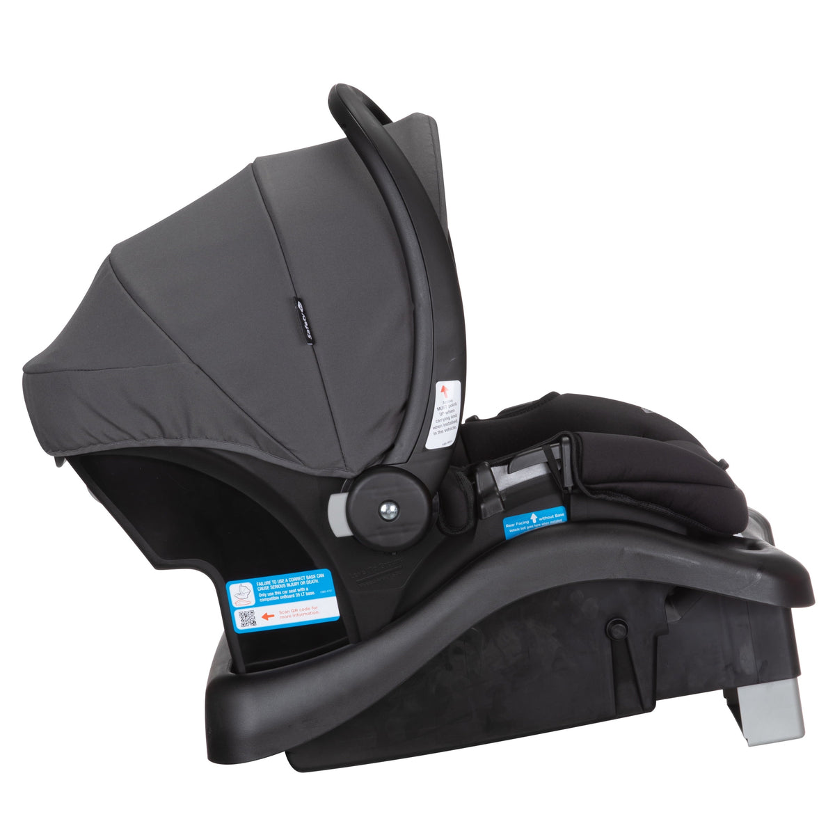 Safety 1st Smooth Ride Travel System Stroller and Infant Car Seat, Monument, Infant