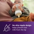 Philips Avent Natural Baby Bottles with Natural Response Nipples (Fast Flow, Flow 4), 11oz, 3-Pack, SCY906/93