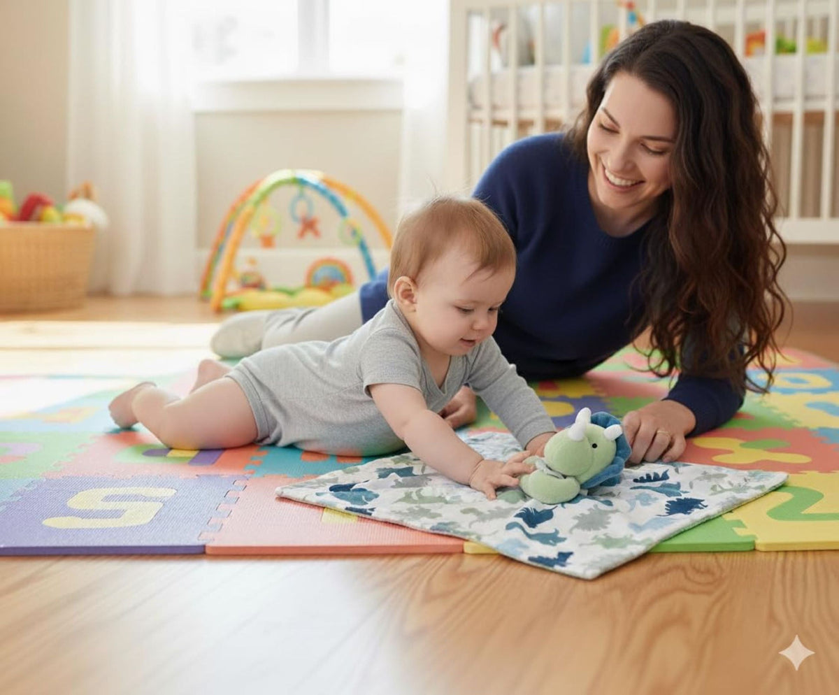 Baby Essentials Minky Doll Animal Snuggler Blanket for Newborns, Infants, Toddlers, Cuddling, Naptime and Bedtime in Dynamic Dino