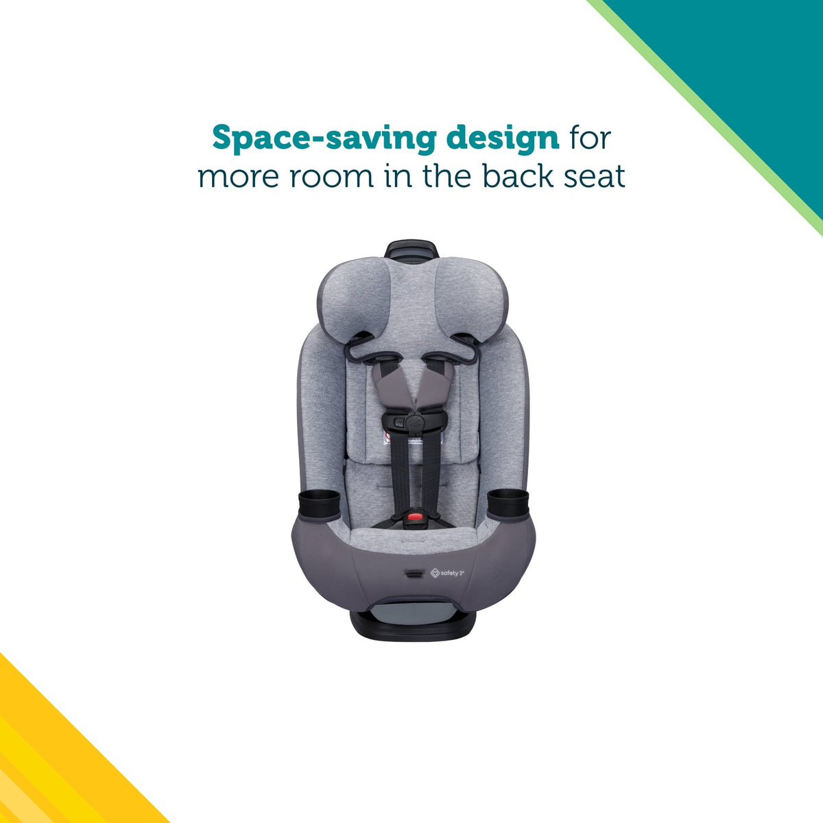 Safety 1st QuickFit All-in-One Convertible Car Seat, Travel Car Seat, Cirrus