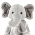 Hudson Baby Infant Animal Face Security Blanket, Elephant, One Size