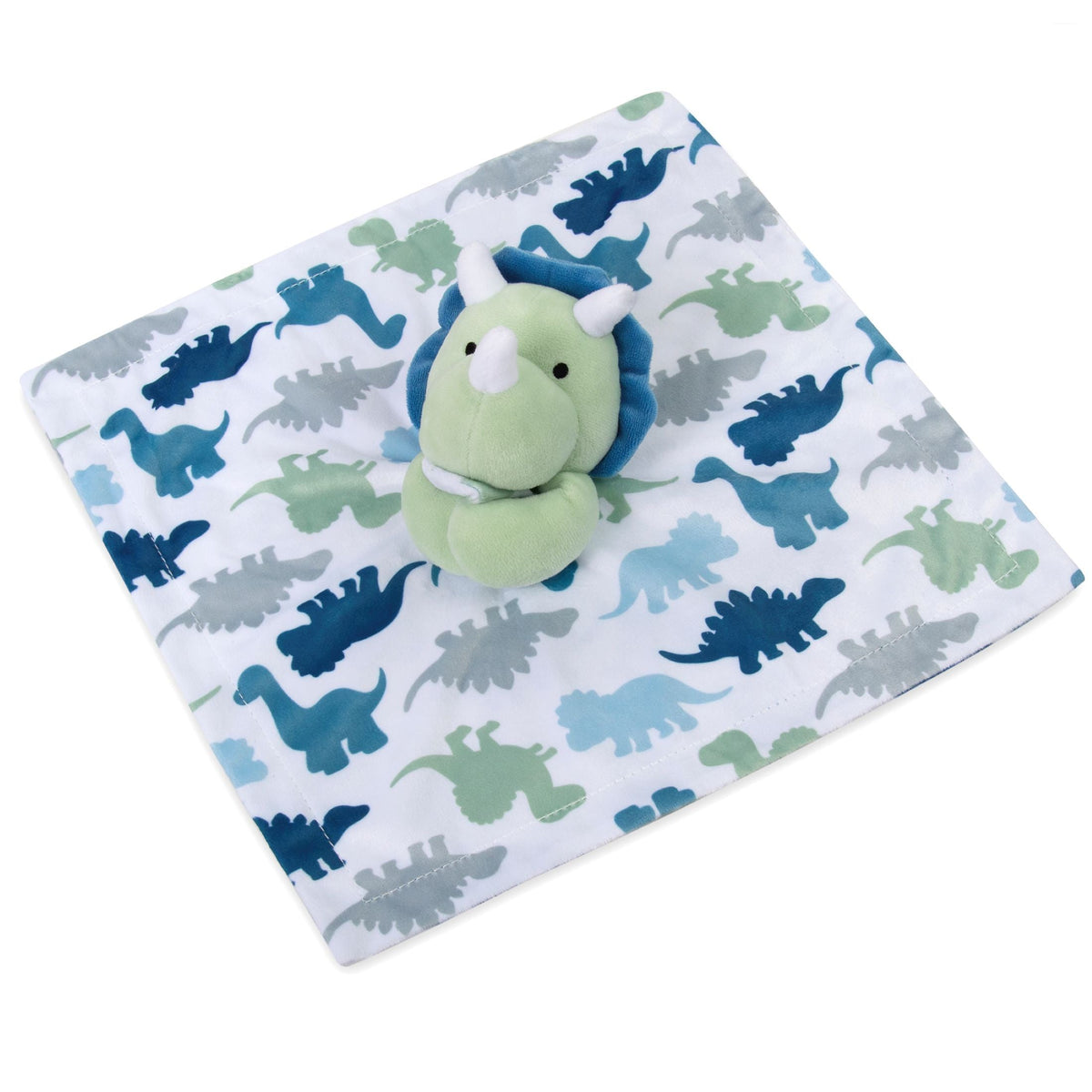 Baby Essentials Minky Doll Animal Snuggler Blanket for Newborns, Infants, Toddlers, Cuddling, Naptime and Bedtime in Dynamic Dino
