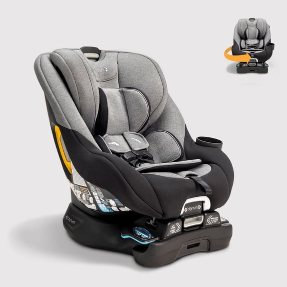 Baby Jogger city turn Rotating Convertible Car Seat, Onyx Black