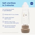 MAM Easy Start Anti-Colic Matte Bottle 5 oz, 2 pack Blue