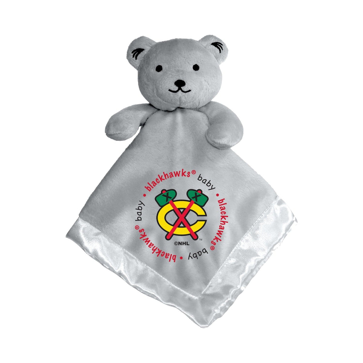 BabyFanatic Gray Security Bear - NHL Chicago Blackhawks