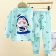 CAUYDY 12M 18M 24M 1T 2T Toddler Boy Pajamas Newborn Sleepwear Comfy Long Sleeved Top Elastic Waist Pants 2 Piece Set Baby Outfits for Boys Fall Winter Sizes 18-24 Months, Green