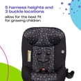 Cosco Kids Scenera Extend Infant & Toddler Car Seat, Convertible Car Seat, Moonlit Night, Black