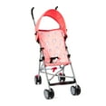 Parent's Choice Baby Umbrella Stroller with Adjustable Canopy, Compact Fold, 3-Point Harness, Pink Rainbow