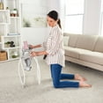 Ingenuity Soothe 'N Delight 6-Speed Portable Baby Swing with Music - Flora the Unicorn (Pink)