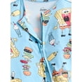 SpongeBob SquarePants Baby Boys Sleep Footed One-Piece, Sizes 0M-24M
