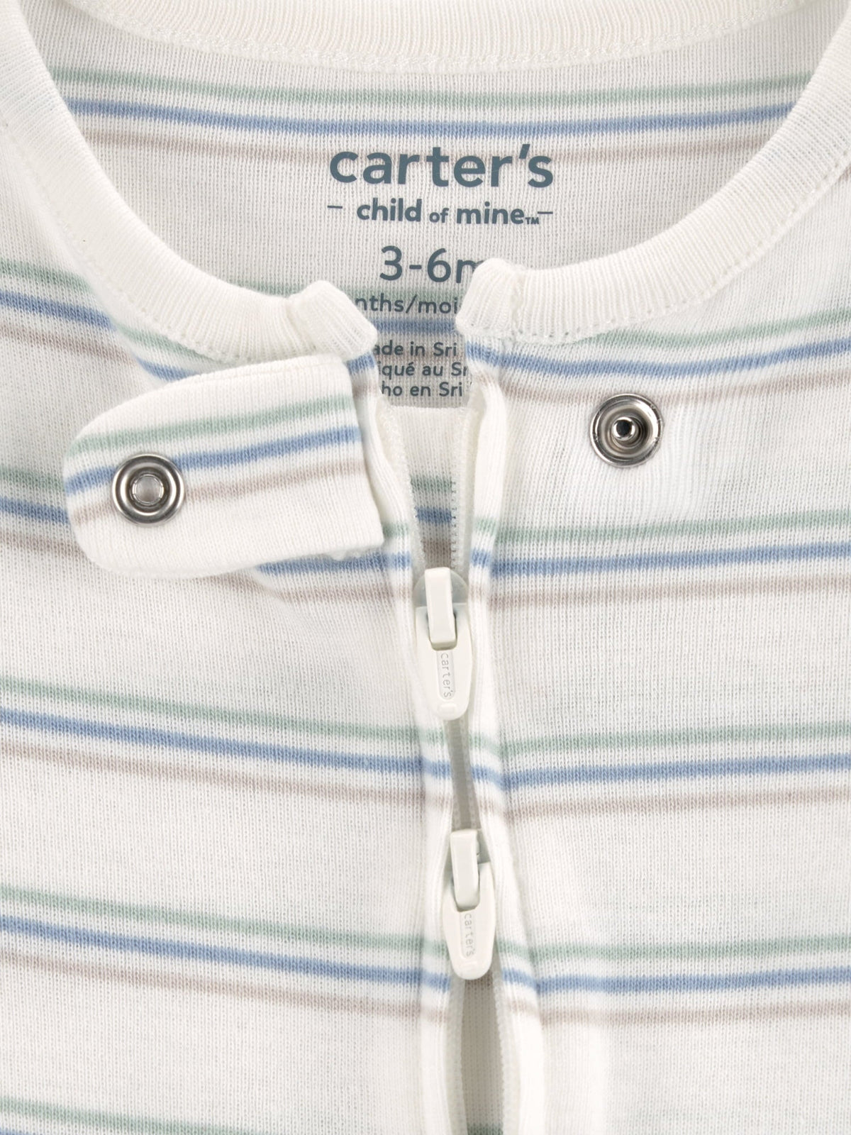 Carter's Child of Mine Baby Boy Sleep 'N Play Set, 3-Piece, Sizes Preemie-6/9 Months