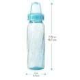 Evenflo Feeding Classic Tinted Plastic and Silicone Baby Bottles 8oz - 12 Pack