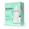 Evenflo Balance Wide Baby Bottles, Platinum White Color 9oz 2 Count
