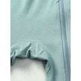 WIBACKER Baby Boys Girls Bamboo Viscose Short Sleeve Pajamas, 2 Way Zipper Romper, Sleep and Play 0-24 Months