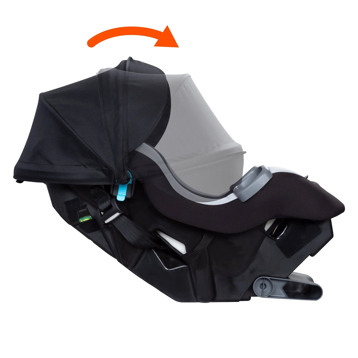 Baby Trend Trooper PLUS 3-in-1 Convertible Car Seat with Canopy for Sun Protection - Dash Twilight
