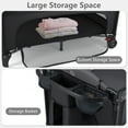 INFANS Baby Bassinet, 4 in 1 Pack and Play Baby Playard with Changing Table, Mosquito Net, Storage Basket, Travel Bag, Toy Bar for Newborn 0-36 Months