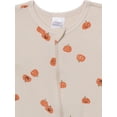Modern Moments by Gerber Neutral Two-Way Zip Halloween Viscose Sleep ´N Play Footed Pajama , Sizes Newborn - 6/9 Months