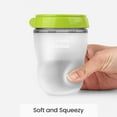 Comotomo Baby Bottle, Green, 8oz (2 Count)