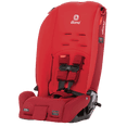 Diono Radian 3R, 3-in-1 Convertible Car Seat, Rear Facing & Forward Facing, 10 Years 1 Car Seat, Slim Fit 3 Across, Red Cherry