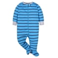 Onesies Brand Baby Boy Sleep 'N Plays Footed Pajamas, 4-Pack, Newborn - 6/9M