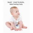 300ml Baby Bottle with Free Speech Function, Smart Talking Baby Bottle with Voice Recording Playback, Interactive Feeding Gift for Newborns Infants Toddlers