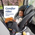 Graco TrioGrow SnugLock 3-in-1 Car Seat, Warren, Black