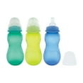 Nuby Standard Neck Bottle for Infants, 3+ Months, 10 oz, 3 Pack