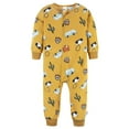 Gerber Baby and Toddler Boy Footless Fleece Pajamas, 3 Pack, Sizes 12 Months - 5T