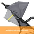 Baby Trend Venture 4-Wheel Stroller Travel System - Desert Grey - Grey