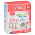 Dr. Brown's Options Feeding Bottles Gift Set in Pink
