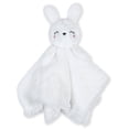 Just Born Girls Bunny Super Soft Security Blanket, 15 x 15 inches