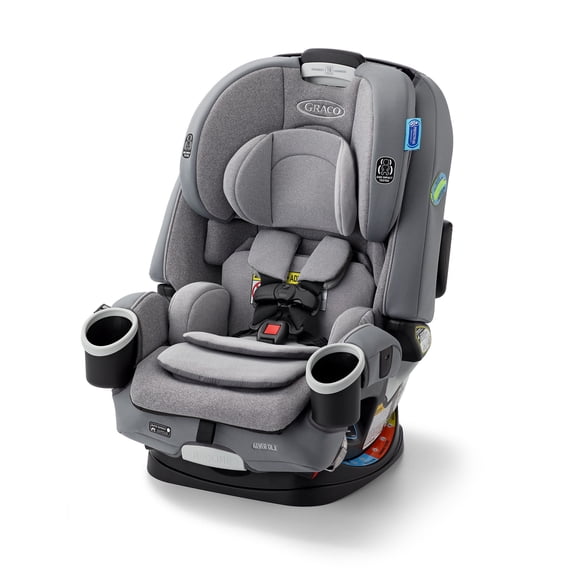 Graco 4Ever DLX 4-in-1 Car Seat, Charlie, Grey