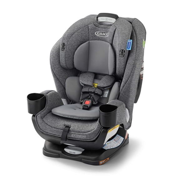 Graco Extend2Fit 3-in-1 Car Seat, Cullen, Grey