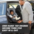 Baby Jogger city turn Rotating Convertible Car Seat, Onyx Black