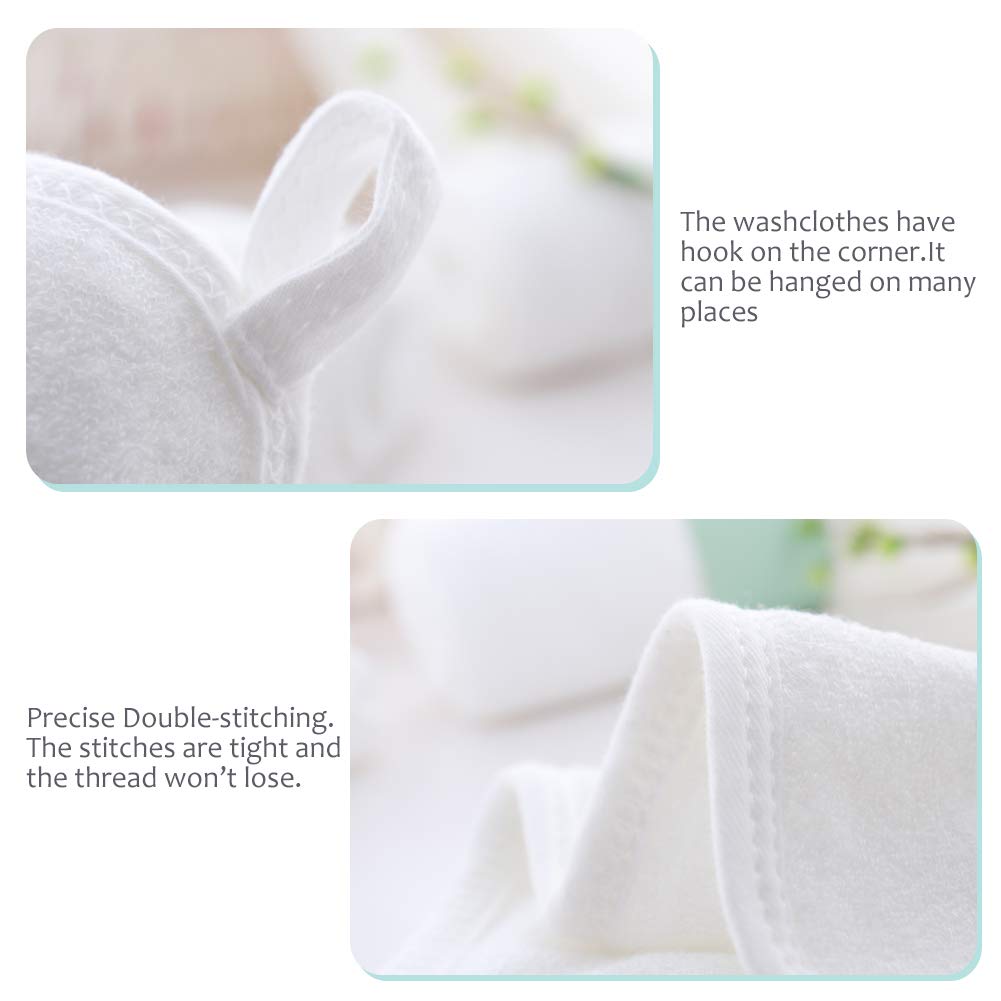 HIPHOP PANDA Soft Baby Washcloths, 2-Layer, 30 Pack Newborn Gift Set