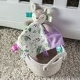 Taggies Soothing Sensory Stuffed Animal Security Blanket, Flora Fawn, 13 x 13-Inches
