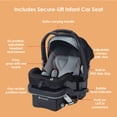 Baby Trend Lightweight Tango PRO Travel System with Secure-Lift Infant Car Seat - Black