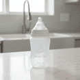 Evenflo Balance Wide Baby Bottles, Platinum White Color 9oz 2 Count