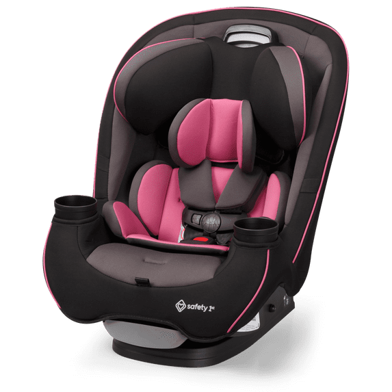 Safety 1st Grow and Go All-in-One Slim Convertible Car Seat Rear Facing, (5-40 lbs), Forward Facing (30–65 lbs), High Back Booster Seat (40-100 lbs.), Oleander