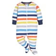 Onesies Brand Baby Boy Sleep 'N Plays Footed Pajamas, 4-Pack, Newborn - 6/9M