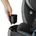 Evenflo Revolve360 Slim 2-in-1 Rotational Car Seat with Quick Clean Cover (Stow Blue)