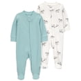 Carter's Child of Mine Baby Sleep 'N Play, 2-Pack, Sizes Preemie-6/9 Months