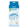 Dr. Brown's Natural Flow Anti-Colic Options+ Narrow Breast to Bottle Feeding Set, Blue, 4oz, 4 Pack