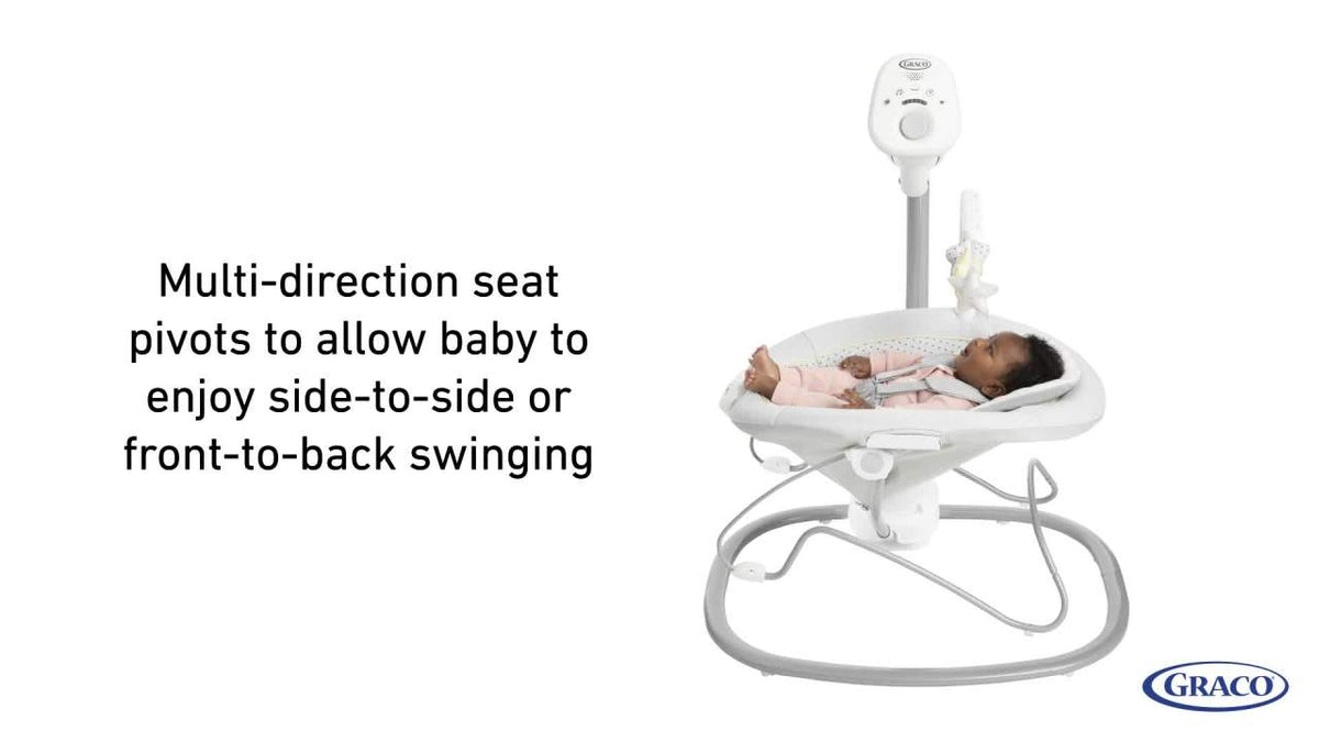 (Open Box) Graco Sway2Me Swing with Portable Bouncer, Watson