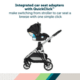 Safety 1st Grow and Go Sprint 6-in-1 Modular Travel System Featuring onBoard FLX Infant Car Seat