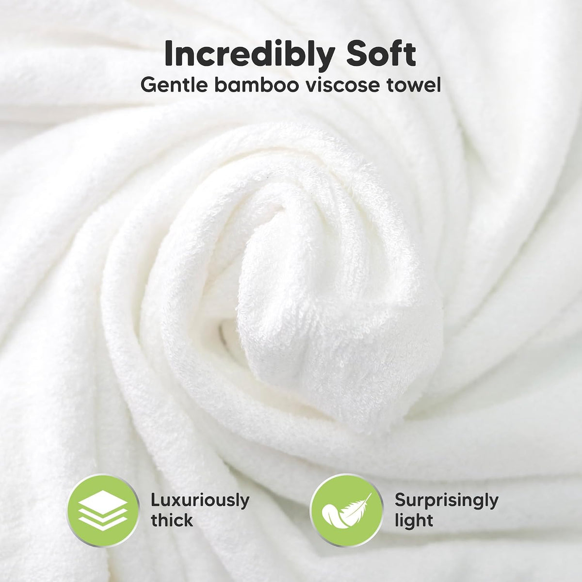KeaBabies Hooded Baby Towel for Newborn, Baby Bath Towels (Cat, 30x30)