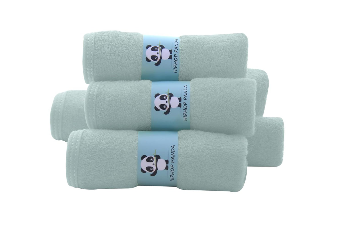 HIPHOP PANDA Soft Baby Washcloths, 2-Layer, 30 Pack Newborn Gift Set