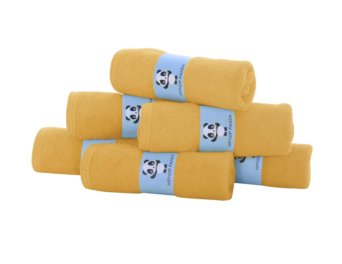 HIPHOP PANDA Soft Baby Washcloths, 2-Layer, 30 Pack Newborn Gift Set