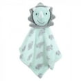 Hudson Baby Infant Boy Animal Face Security Blanket, Dino, One Size