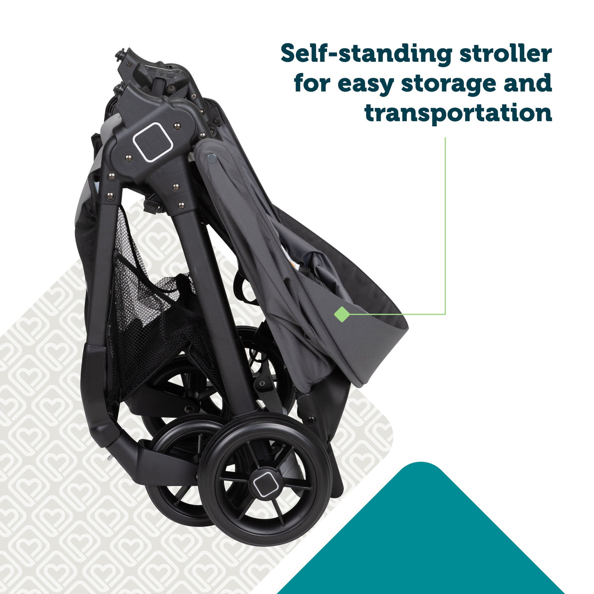 Safety 1st Smooth Ride Travel System Stroller and Infant Car Seat, Monument, Infant
